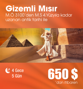 🏺 MISIR TURU | 4 GECE 5 GÜNLÜK BÜYÜLEYİCİ SERÜVEN